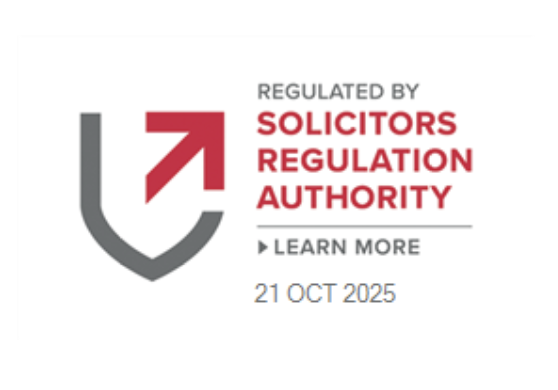 Regulated by Solicitors Regulation Authority