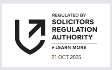 Regulated by Solicitors Regulation Authority